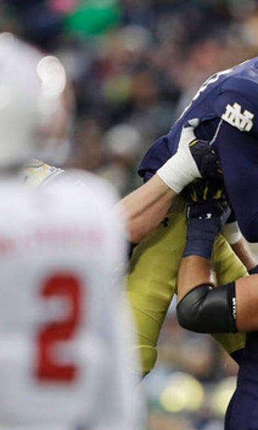 Adams, Love help No. 9 Notre Dame wear down No. 14 NC State (Oct 28, 2017)